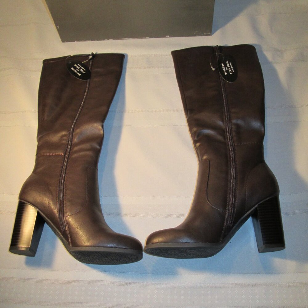 Style & Co Addyy Knee High Dress Boots Sz 6M - Picture 2 of 5